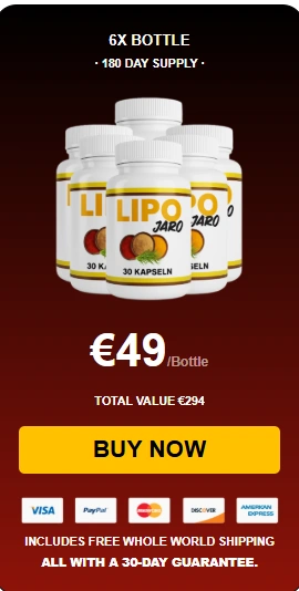 LipoJaro - 6 Bottle